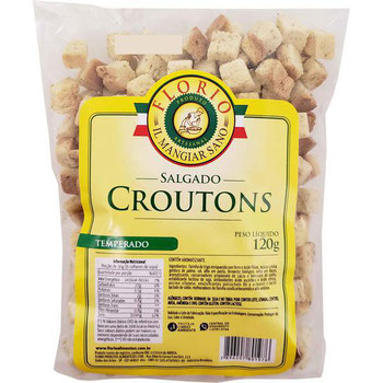 CROUTONS FLORIO 120G SALGADO