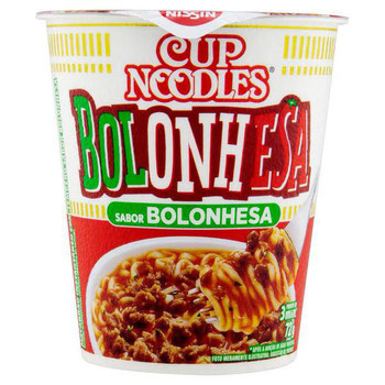 CUP NOODLES 72GR BOLONHESA