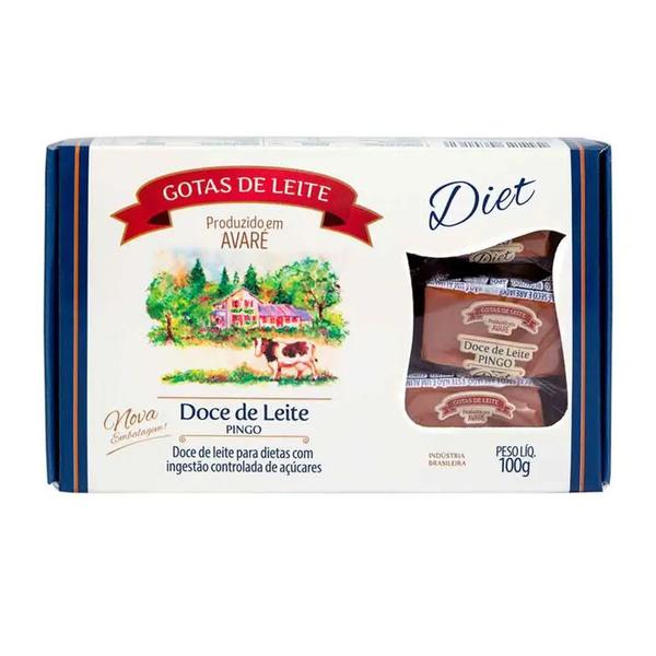 DOCE GOTAS DE LEITE 100G PINGO Z/A