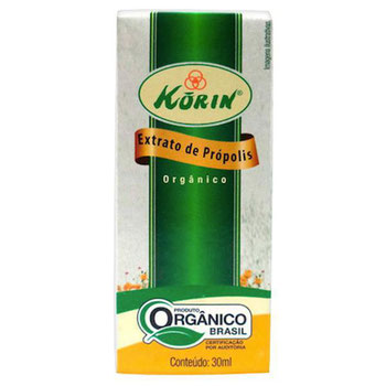 EXTRATO DE PROPOLIS KORIN 30ML ORG