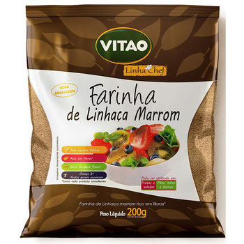 FAR LINHACA VITAO 150G MARROM INT