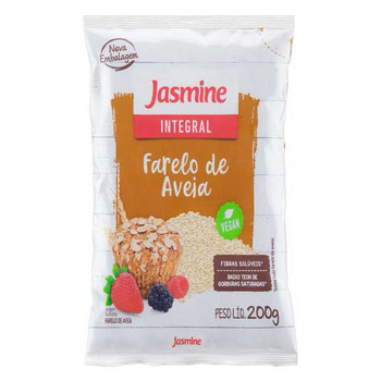 FARELO DE AVEIA JASMINE 200G