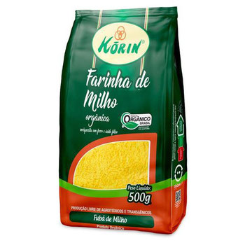 FARINHA DE MILHO KORIN 500G ORG