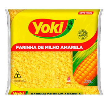 FARINHA DE MILHO YOKI 500GR AMARELA
