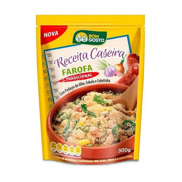 FAROFA CASEIRA BOM GOSTO 300G TRAD