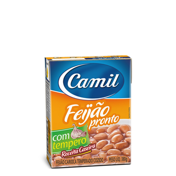 FEIJAO CARIOCA CAMIL 380G PRONTO