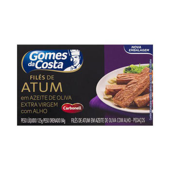 FILE DE ATUM GOMES DA COSTA 125G ALHO
