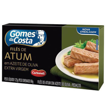 FILE DE ATUM GOMES DA COSTA 125G AZEITE
