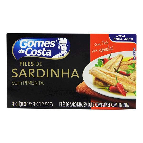 FILE DE SARDINHA GOMES COSTA 125G PIMENT