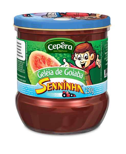 GEL CEPERA SENNINHA 230G GOIABA