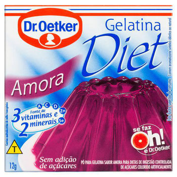 GELATINA  DIET DR OETKER 12G AMORA