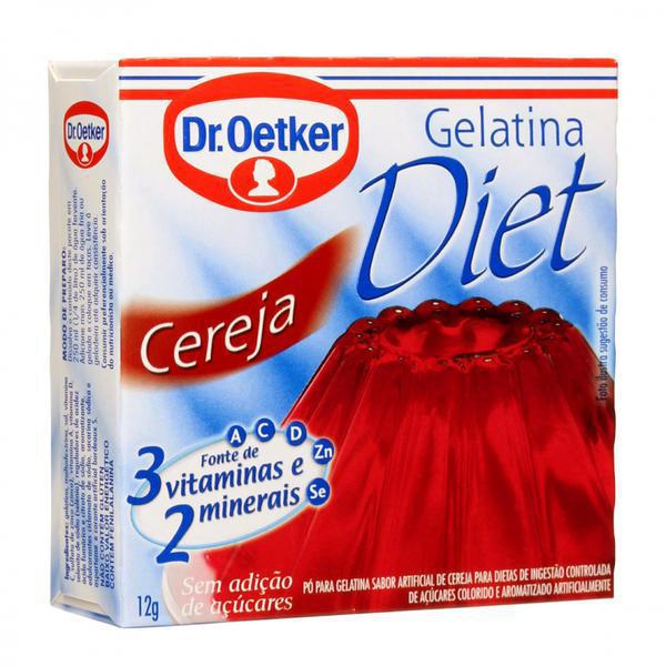 GELATINA  DIET DR OETKER 12G CEREJA