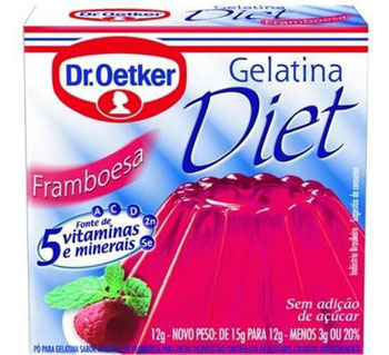 GELATINA  DIET DR OETKER 12G FRAMBOESA