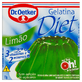 GELATINA  DIET DR OETKER 12G LIMAO
