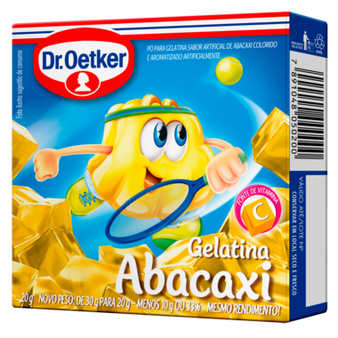 GELATINA DR OETKER 20G ABACAXI