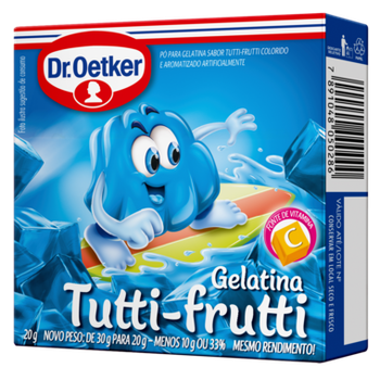 GELATINA DR OETKER 20G TUTTI FRUTTI