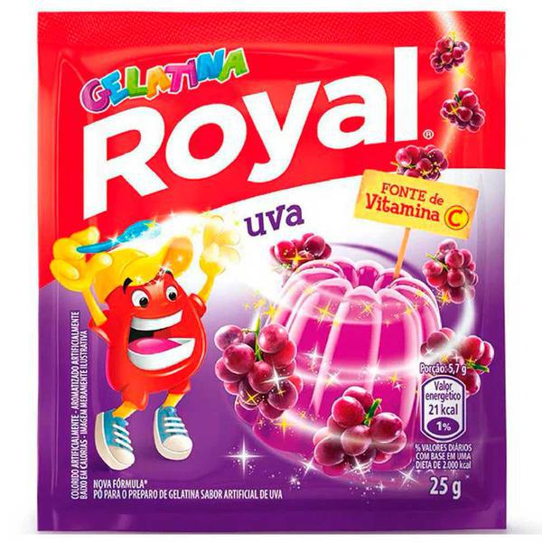 GELATINA ROYAL 25G UVA