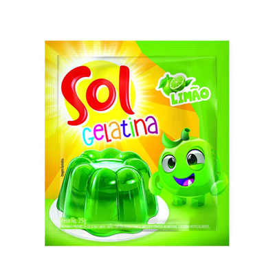 GELATINA SOL 25G LIMAO