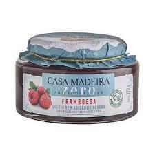 GELEIA CASA DA MADEIRA 220G ZERO FRAMB
