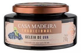GELEIA CASA DA MADEIRA 240G UVA
