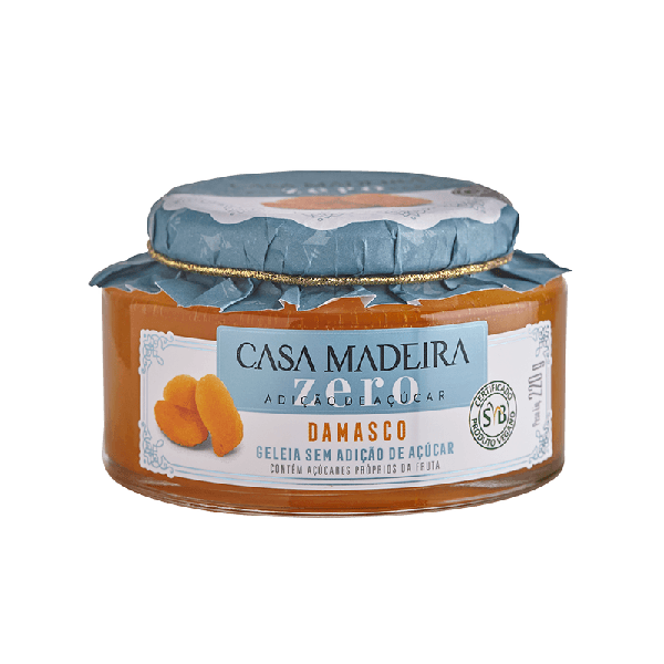GELEIA CASA MADEIRA 220G ZERO DAMASCO