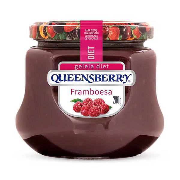 GELEIA QUEENSBERRY GOURMET 280G DIET FRA