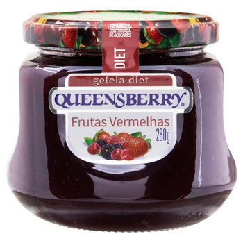 GELEIA QUEENSBERRY GOURMET 280G DIET FRU