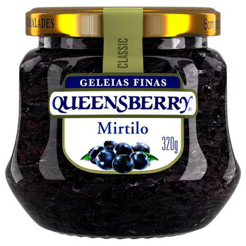 GELEIA QUEENSBERRY GOURMET 320G MIRTILO
