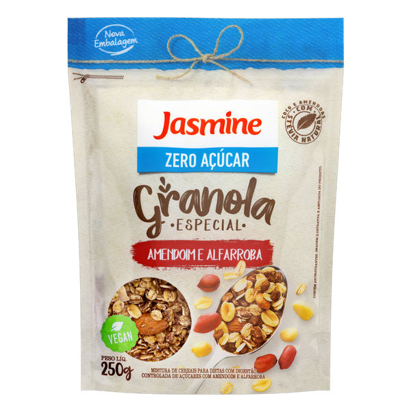 GRANOLA JASMINE 250G  AMENDOIM /Z/A