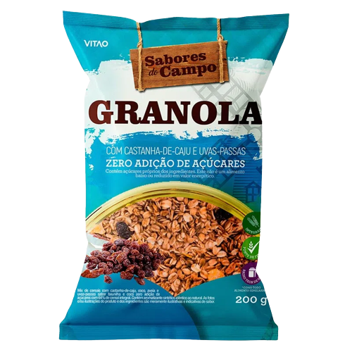 GRANOLA VITAO 200G TRAD CAMPO