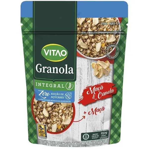 GRANOLA VITAO 250G MACA CANELA Z/A