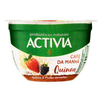 IOG ACTIVIA CAFE DA MANHA 170G QUINOA