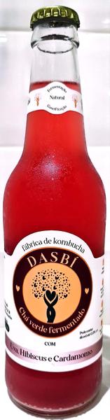 KOMBUCHA DASBI 355ML UVA HIB. E CARDAMOM