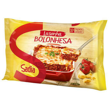 LASANHA SADIA 600G BOLONHESA