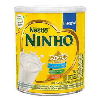 LEITE EM PO NINHO 380G FORT + INTEGRAL