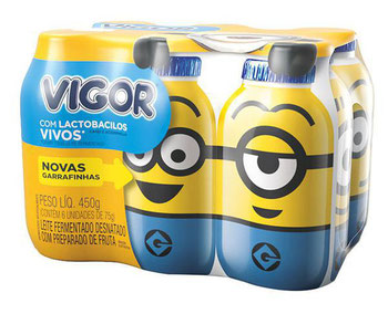 LEITE FERMENTADO VIGOR 450G MINIONS