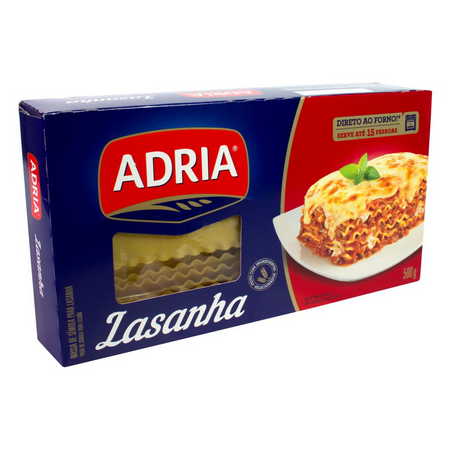 MAC LASANHA ADRIA 500G