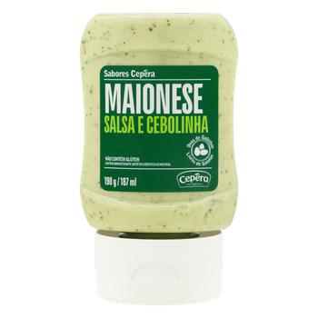 MAIONESE CEPERA 190G SALSA E CEBOLINHA