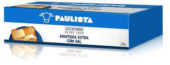 MANTEIGA TABLETE PAULISTA 200G C/SAL