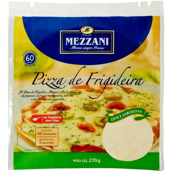 MASSA P/ PIZZA MEZZANI 270G FRIGIDEIRA