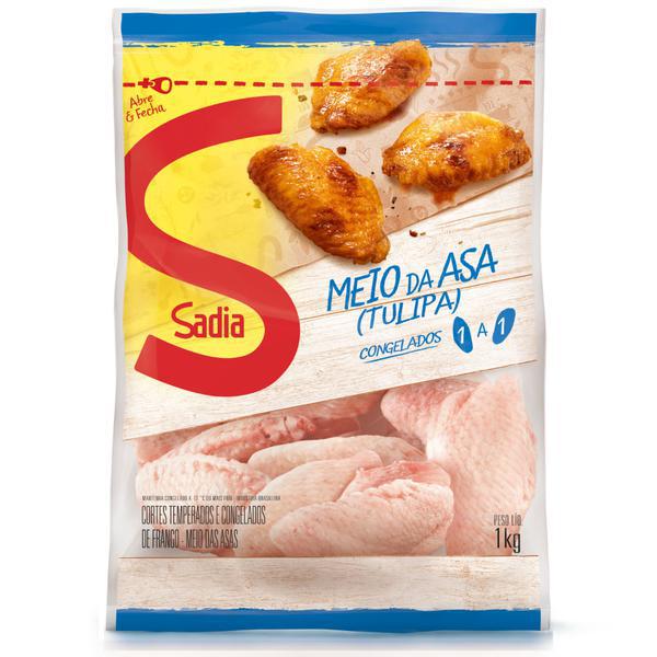 MEIO DA ASA FRANGO SADIA 1KG CONG