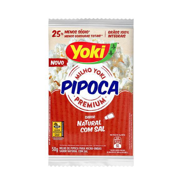MILHO P/ PIPOCA YOKI 50G PREMIUM C/ SAL