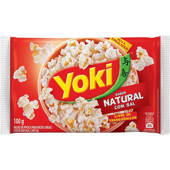 MILHO PIPOCA YOKI 100G C/SAL
