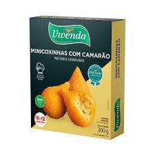 MINI COXINHAS C/ CAMARÃO 300G VIVENDA