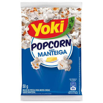 MINI POPCORN YOKI 50G MANTEIGA