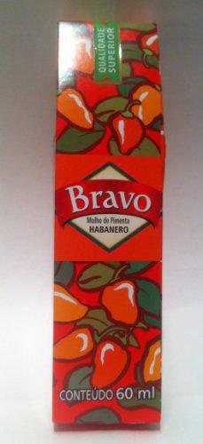 MOLHO DE PIMENTA BRAVO 60ML HABANERO