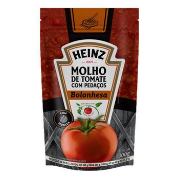 MOLHO DE TOMATE HEINZ 300G BOLONHESA