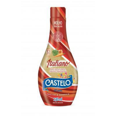 MOLHO SALADA CASTELO 236ML ITALIANO