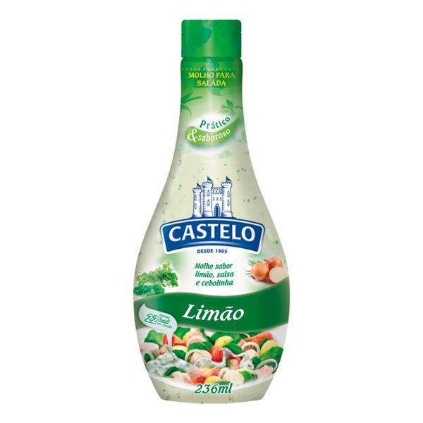 MOLHO SALADA CASTELO 236ML LIMAO