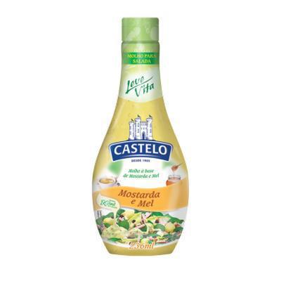 MOLHO SALADA CASTELO 236ML MOSTARDA C/ M